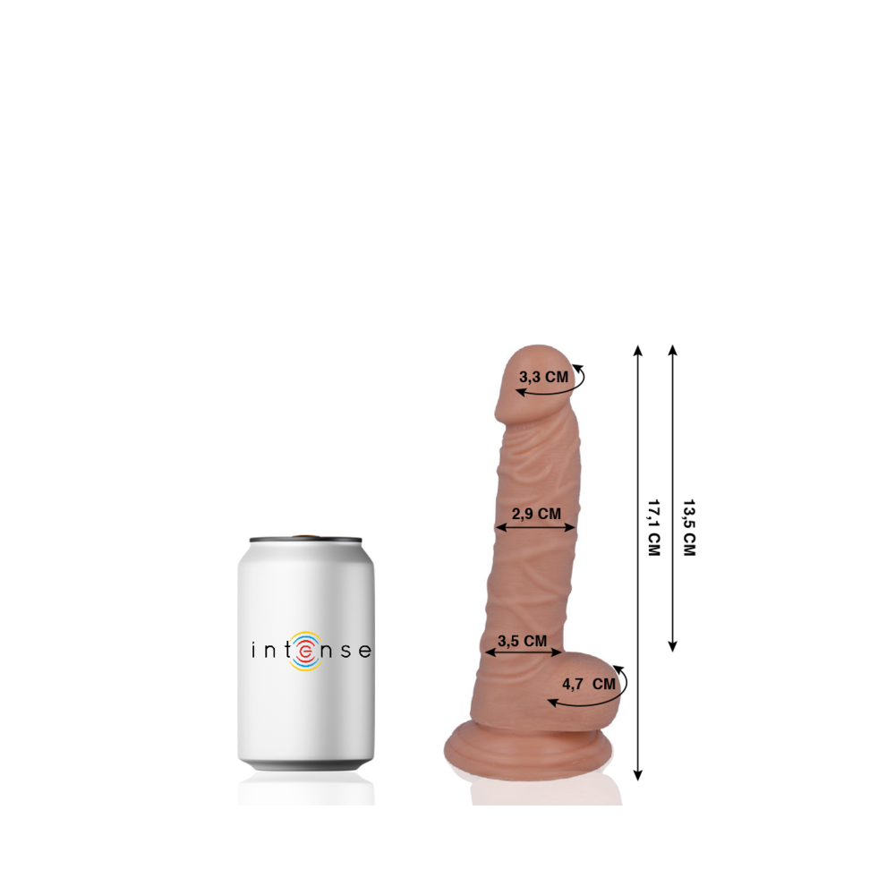 MR INTENSE - 7 REALISTIC COCK 17.1 CM -O- 2.9 CM