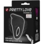 PRETTY LOVE - THIMBLE ANEL VIBRADOR PRETO