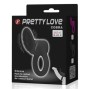 PRETTY LOVE - COBRA VIBRATOR RING BLACK