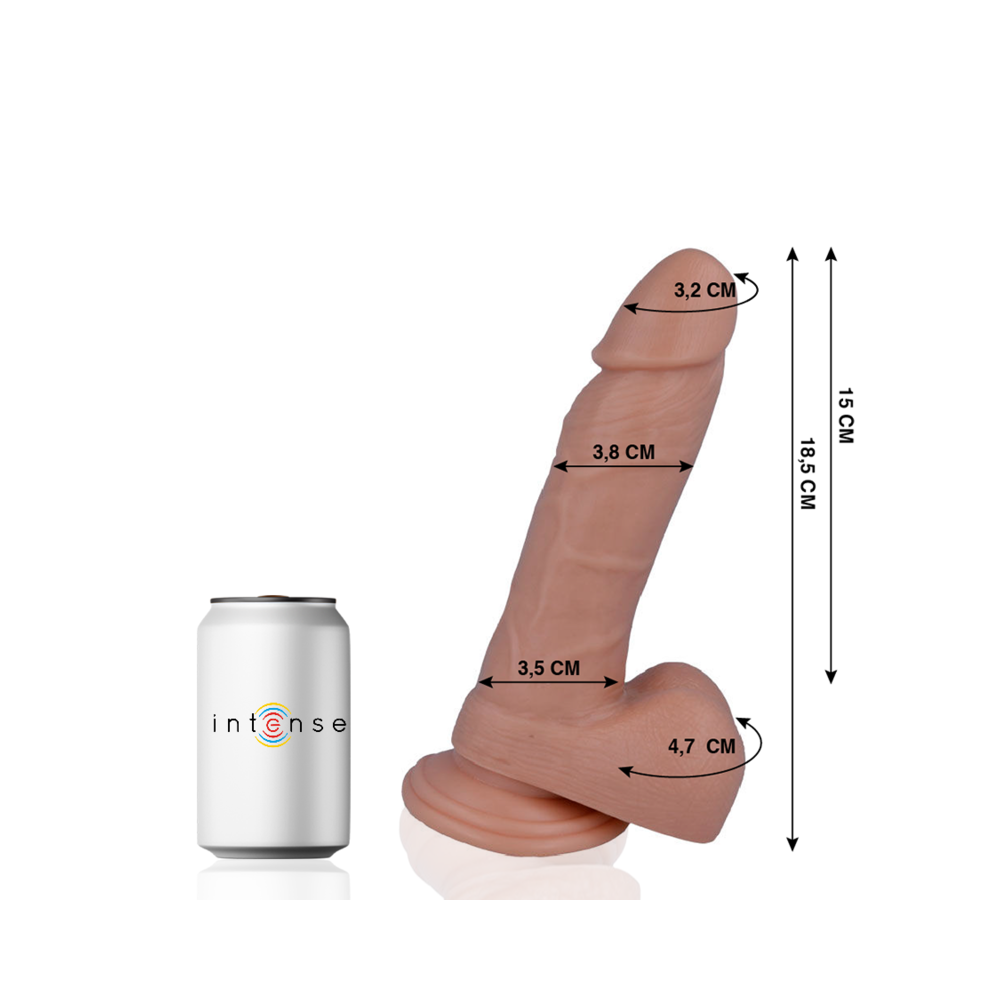 MR INTENSE - 14 REALISTIC COCK 18.5 CM -O- 3.8 CM