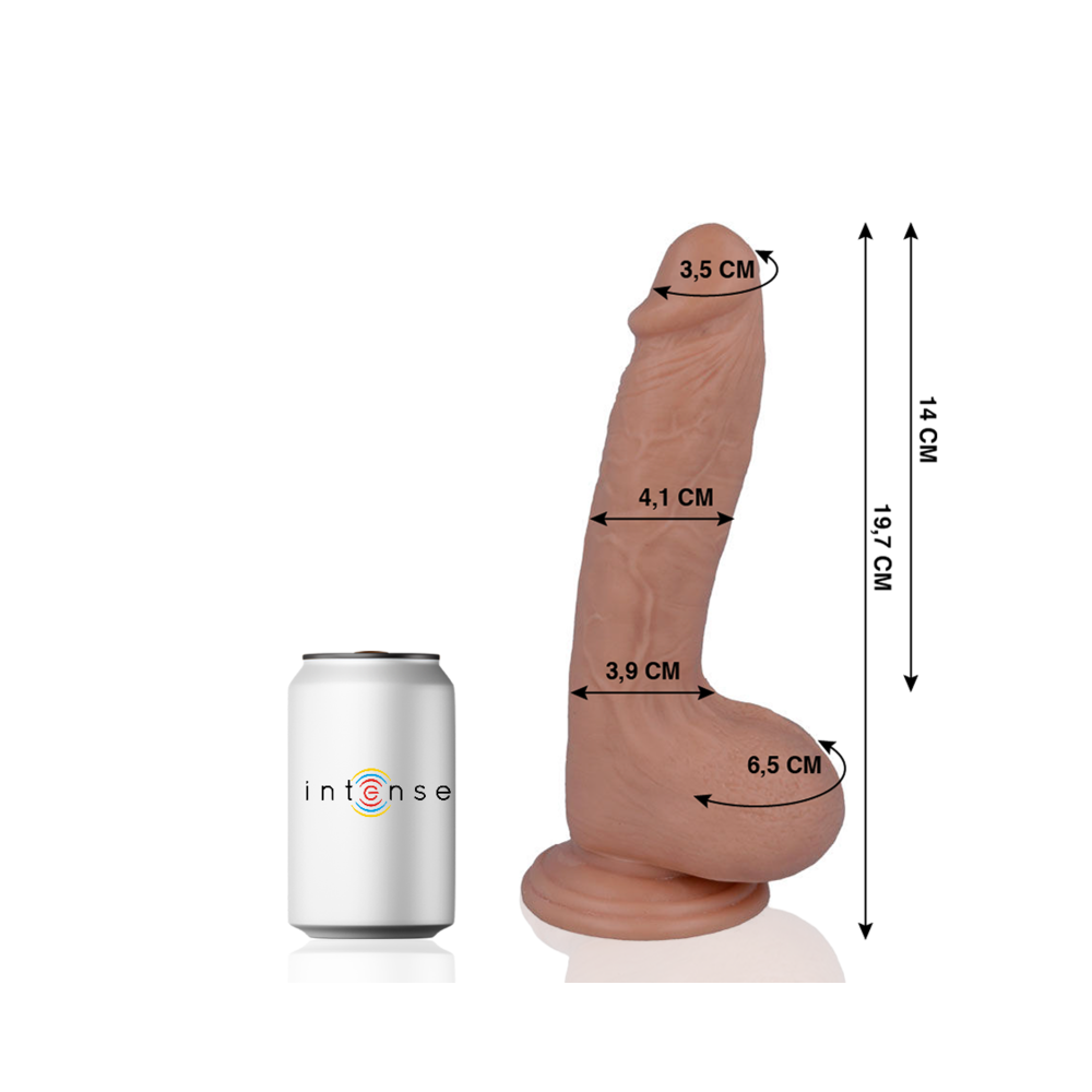 MR INTENSE - 17 REALISTIC COCK 19.7 CM -O- 4.1 CM