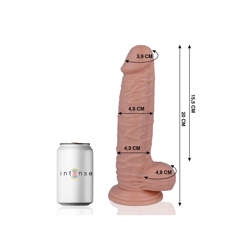 MR INTENSE - 20 REALISTIC COCK 20 CM -O- 4.6 CM