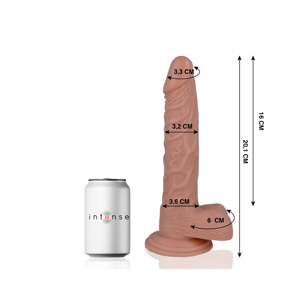 MR INTENSE - 21 REALISTIC COCK 20.1 CM -O- 3.2 CM