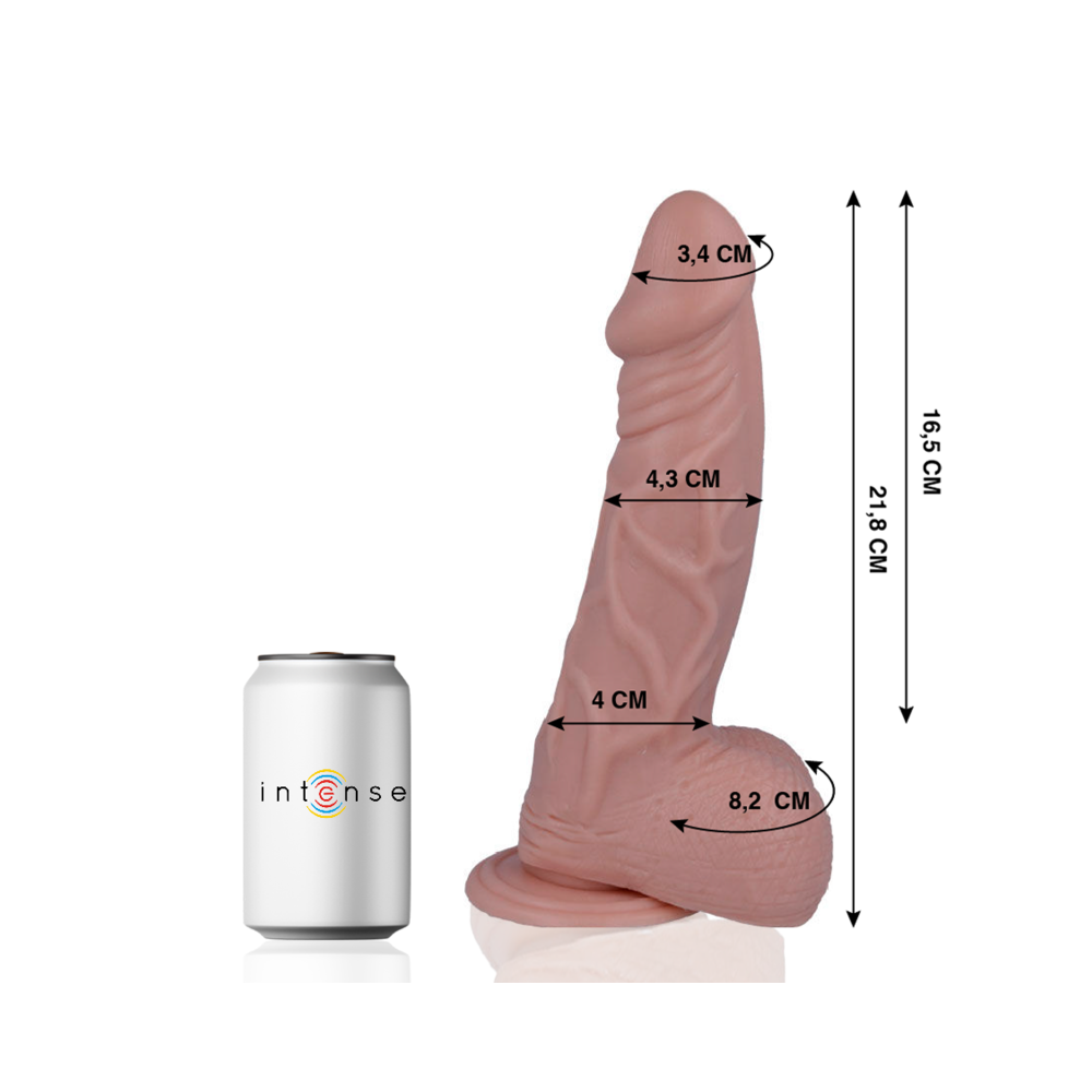 MR INTENSE - 25 REALISTIC COCK 21.8 CM -O- 4.3 CM