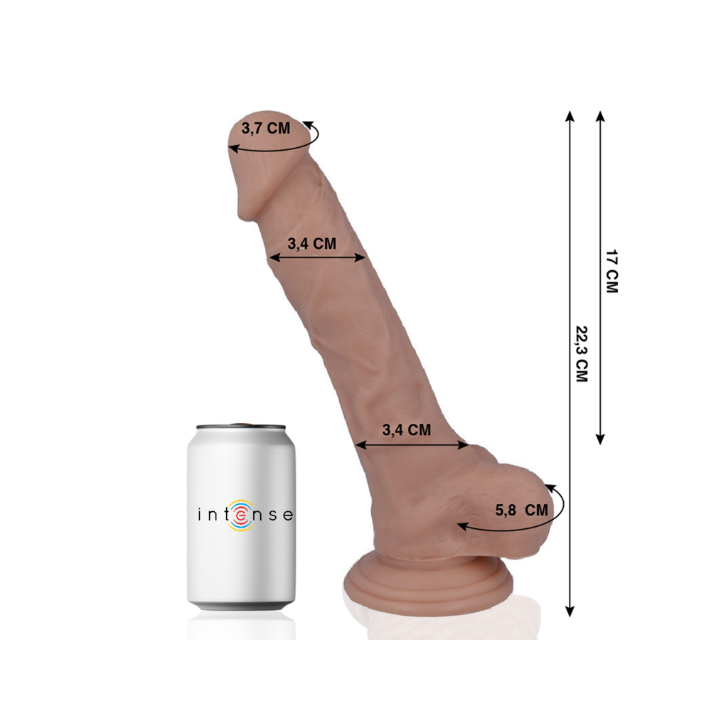 MR INTENSE - 28 REALISTIC COCK 22.3 CM -O- 3.4 CM