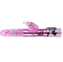BAILE - VIBRADOR RECARREGVEL COM ROTAO E ESTIMULADOR DE BORBOLETA PULSANTE