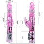 BAILE - WIEDERAUFLADBARER VIBRATOR MIT ROTATION UND POCHENDEN SCHMETTERLINGSSTIMULATOR