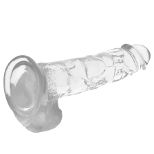 X RAY - CLEAR COCK WITH BALLS 22 CM -O- 4.6 CM