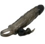 BAILE - BRAVE MAN PENISABDECKUNG MIT KANINCHEN SCHWARZ 16.5 CM