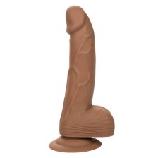 CALEXOTICS - BORCHIE IN SILICONE 15.24 CM MARRONE