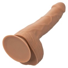 CALEXOTICS - CLOUS EN SILICONE 20.32 CM MARRON