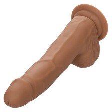 CALEXOTICS - BORCHIE IN SILICONE 20.32 CM MARRONE