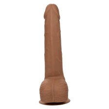 CALEXOTICS - CLOUS EN SILICONE 20.32 CM MARRON