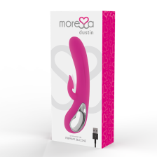 MORESSA - DUSTIN ASPIRATION CLITORIDIENNE ET VIBRATIONS PUISSANTES SILICONE PREMIUM RECHARGEABLE