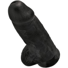 KING COCK - CHUBBY REALISTIC PENIS 23 CM BLACK