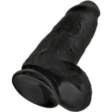 KING COCK - CHUBBY REALISTIC PENIS 23 CM BLACK