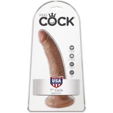 KING COCK - PENE REALISTICO 17.5 CM CARAMEL