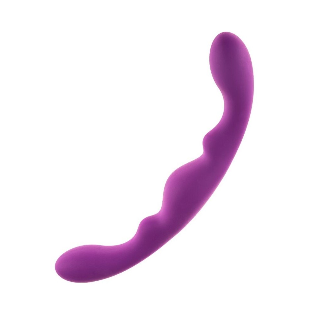ALIVE - LUNA DILDO DUPLA PENETRAÇÃO VIOLETA SILICONE 25 CM