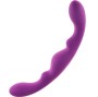 ALIVE - GODE LUNA DOUBLE PÉNÉTRATION SILICONE VIOLET 25 CM