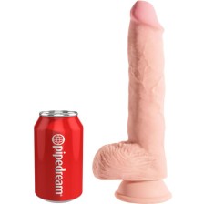 KING COCK - PENE REALISTICO CON SFERE 19.4 CM LEGGERO