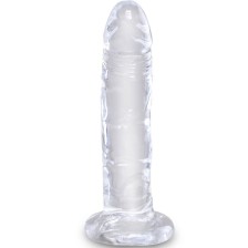 KING COCK - CLEAR REALISTISCHER PENIS 15.5 CM TRANSPARENT