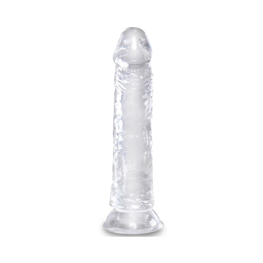 KING COCK - CLEAR REALISTIC PENIS 19.7 CM TRANSPARENT