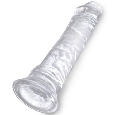 KING COCK - PÉNIS RÉALISTE CLAIR 19.7 CM TRANSPARENT