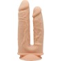 SILEXD - MODEL 1 REALISTIC PENIS DOUBLE PENETRATION VIBRATOR PREMIUM SILEXPAN SILICONE REMOTE CONTROL 17.5 / 19.5 CM