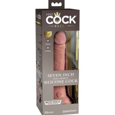 KING COCK - ELITE DILDO SILICONE REALISTA 17.8 CM