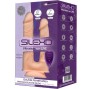 SILEXD - MODÈLE 1 VIBRATEUR PÉNIS RÉALISTE DOUBLE PÉNÉTRATION PREMIUM SILEXPAN SILICONE TÉLÉCOMMANDE 17.5 / 19.5 CM