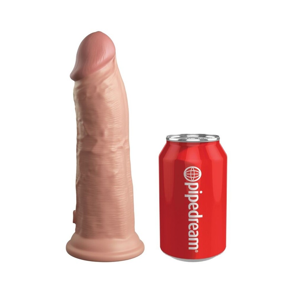 KING COCK - ELITE REALISTISCHER DILDO MIT VIBRATION UND SILIKON 20.3 CM