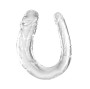 KING COCK - DOUBLE TROUBLE DILDO DUPLO 33 CM TRANSPARENTE