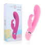 INTENSE - SUSY OSCILLATING VIBRATOR SILICON RABBIT PINK