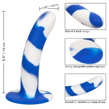 CALEXOTICS - ADMIRAL SWIRL DILDO FLEXIBEL