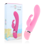 INTENSE - VIBRATEUR DE LUXE EN SILICONE ROSE HILARI