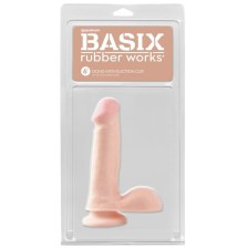 BASIX - CAOUTCHOUC WORKS PÉNIS 16 CM NATUREL