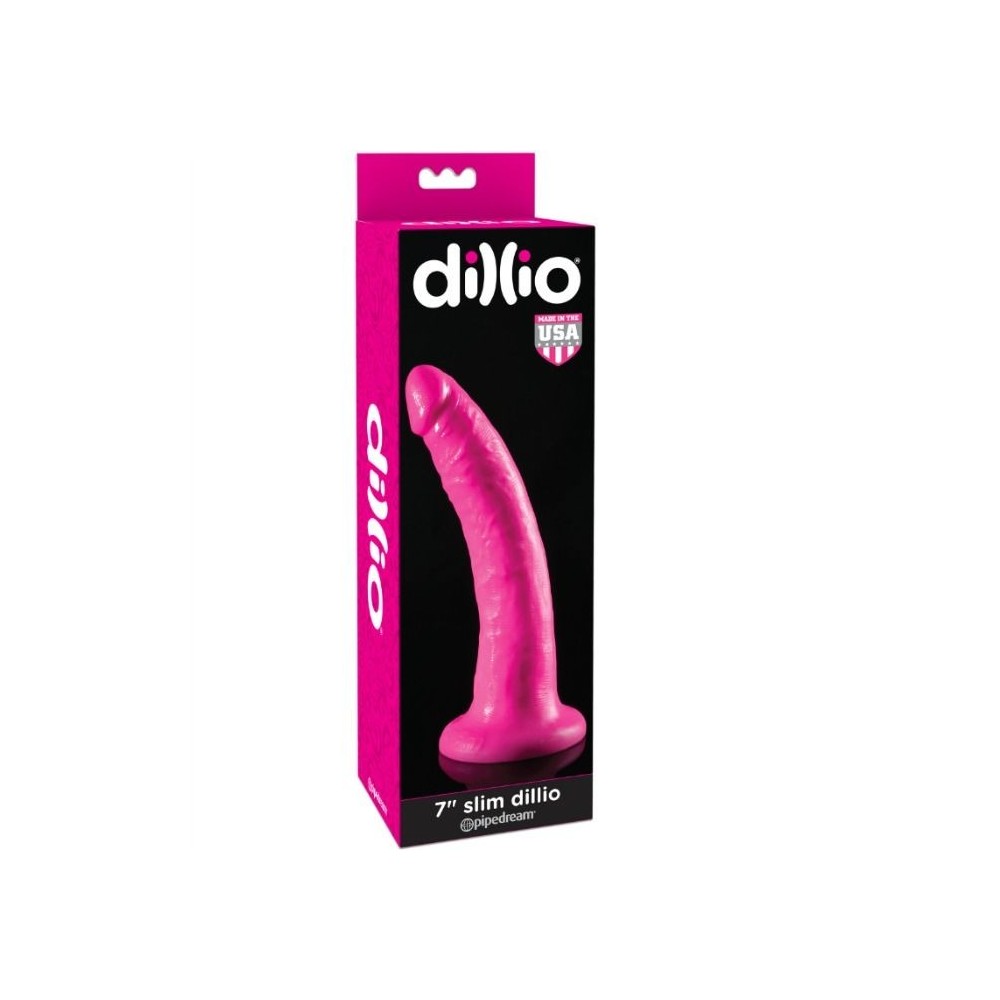 DILLIO - DILDO 17.8 CM - PINK