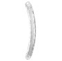 KING COCK - DOUBLE TROUBLE DILDO DUPLO 46 CM TRANSPARENTE