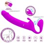 PRETTY LOVE - ZANINI STRAPLESS STRAP-ON 10 VIBRAÇÕES ROXO