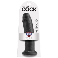 KING COCK - 10 DILDO SCHWARZ 25 CM