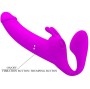 PRETTY LOVE - ZANINI STRAPLESS STRAP-ON 10 VIBRAÇÕES ROXO