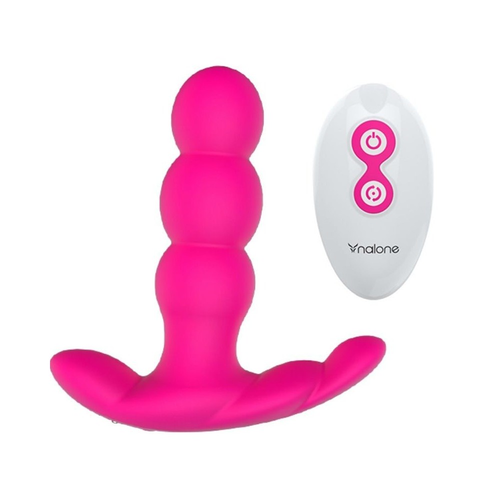 NALONE - VIBRATEUR ANAL PEARL TÉLÉCOMMANDE NOIR