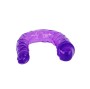 BAILE - DOUBLE DILDO IN LILAC FLEXIBLE JELLY