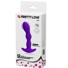 PRETTY LOVE - MASSAGGIATORE ANALE 12 MODALIT DI VIBRAZIONE LILLA