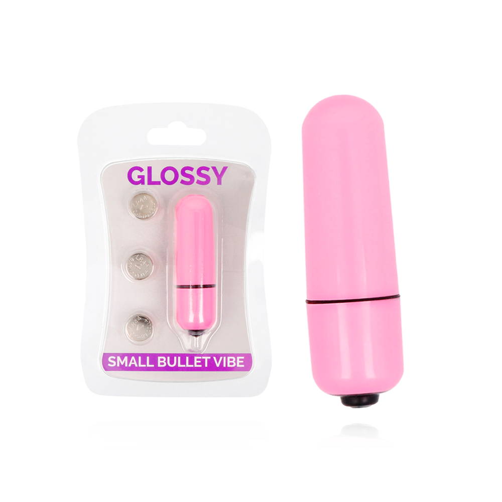 GLOSSY - SMALL BULLET VIBE DEEP ROSE
