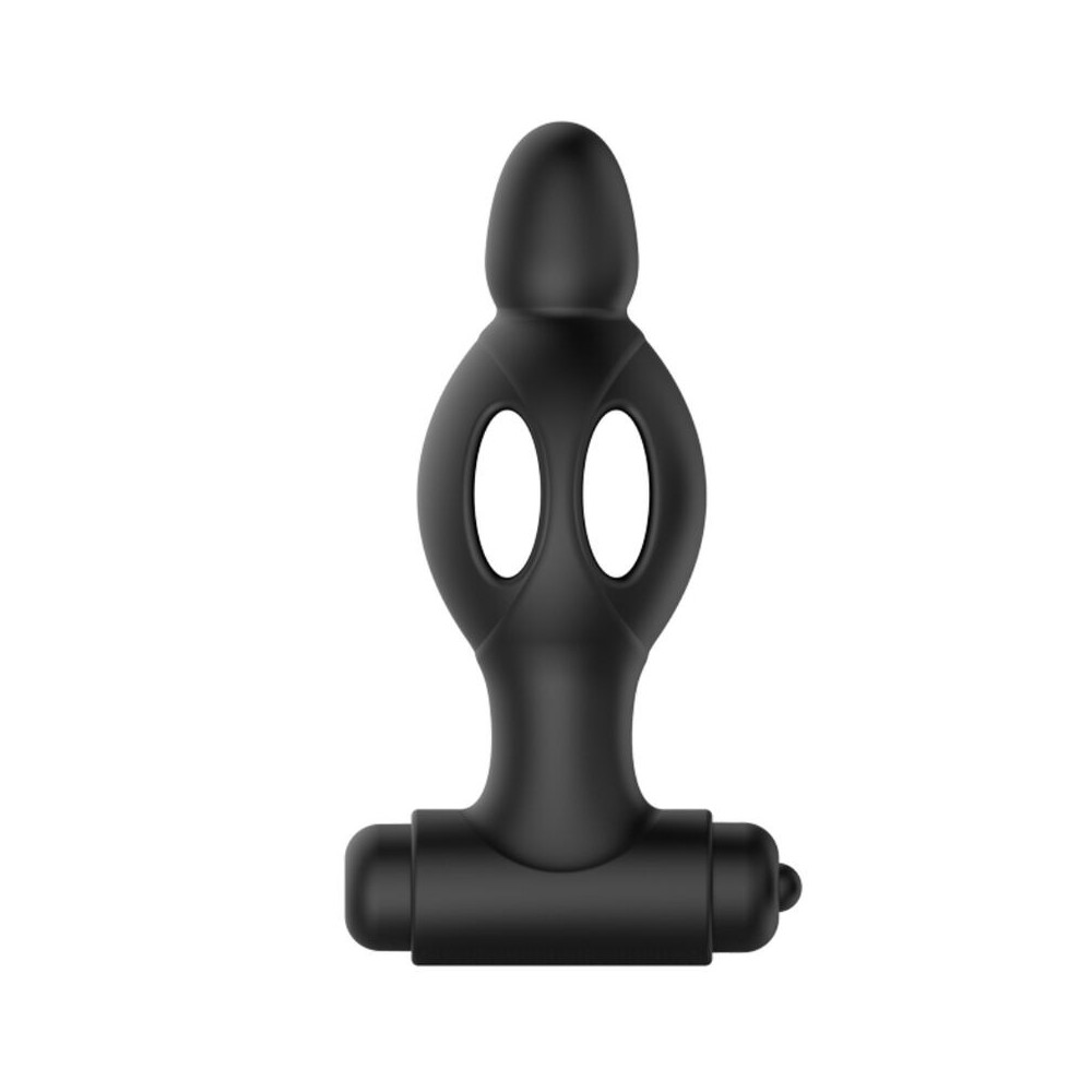 MR PLAY - PLUG ANAL DE SILICONE COM VIBRAO