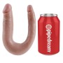 KING COCK - DOPPELPENETRATIONSDILDO 12.7 CM NATÜRLICH