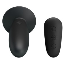 MR PLAY - PLUG ANAL COM CONTROLE REMOTO VIBRAO PRETO