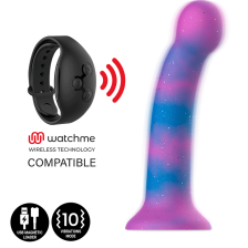 MYTHOLOGY - DION GALACTIC DILDO S - VIBRATEUR WATCHME TECHNOLOGIE SANS FIL COMPATIBLE