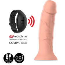 MYTHOLOGY - ASHER ORIGINAL DILDO S - VIBRATEUR COMPATIBLE AVEC LA TECHNOLOGIE SANS FIL WATCHME